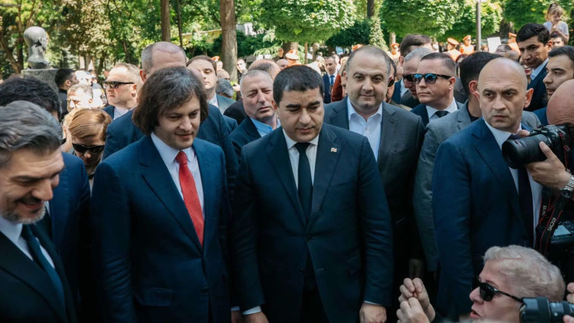 შალვა პაპუაშვილი და ირაკლი კობახიძე შალვა პაპუაშვილი და ირაკლი კობახიძე