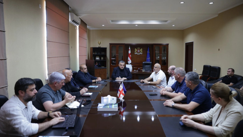 გურჯაანის, თელავისა და ახმეტის მუნიციპალიტეტების მერებს შეხვედრა