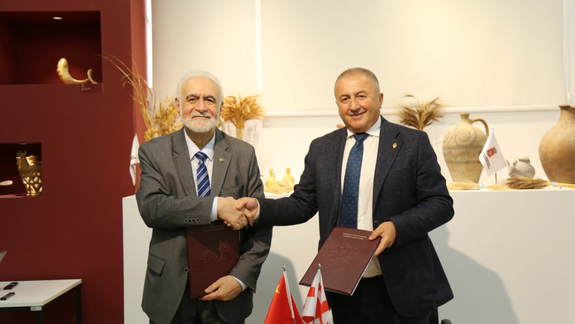 ლევან უჯმაჯურიძე და ელჩინ ხალილოვი
