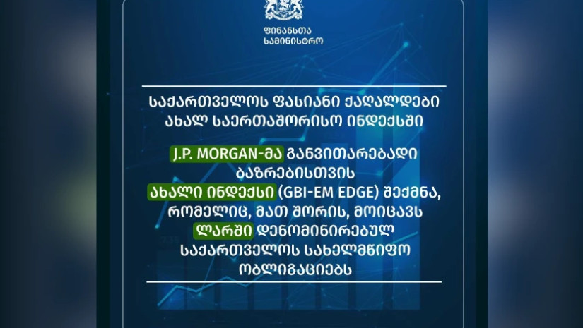 J.P. Morgan-მა წარადგინა ახალი ინდექსი